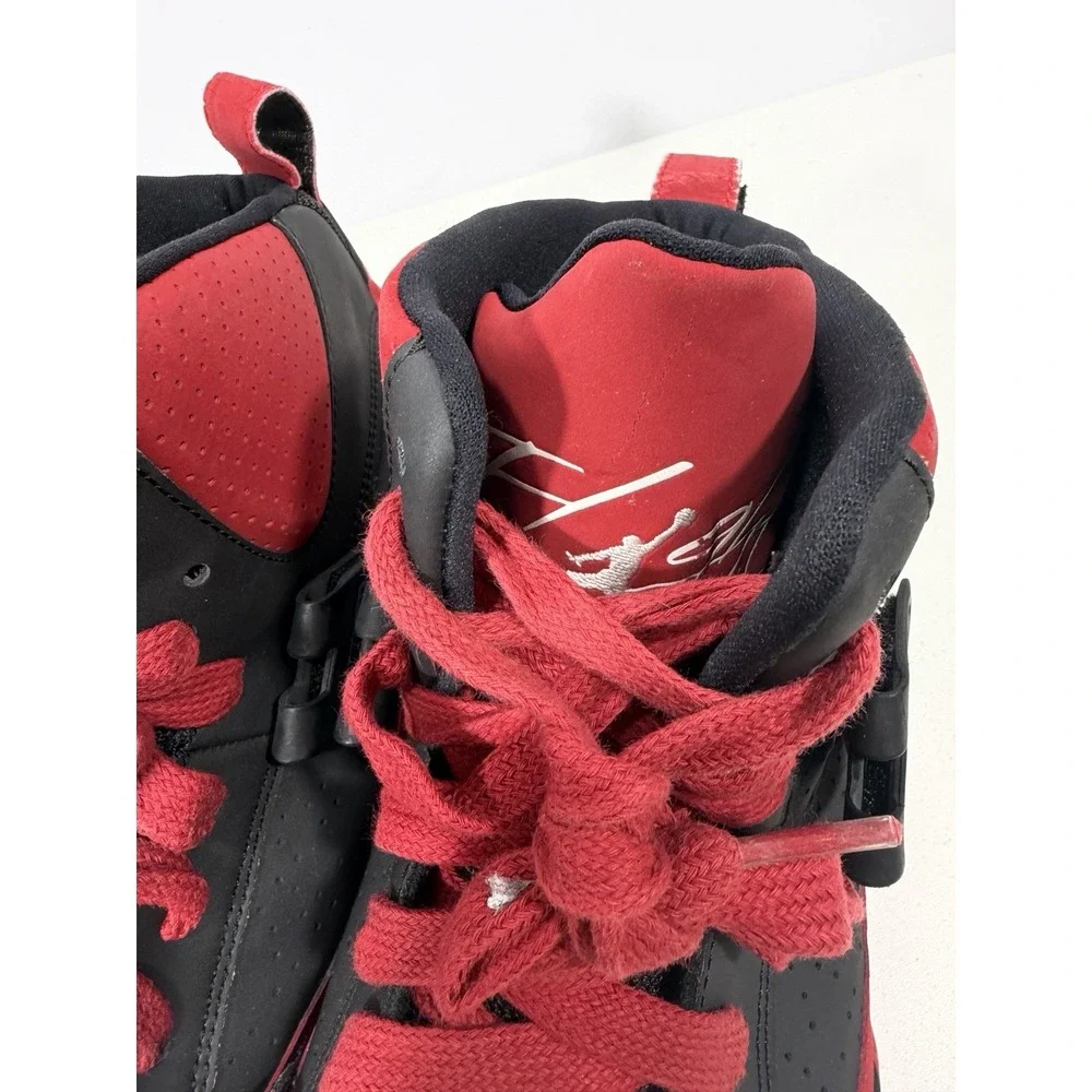 Nike-Air Jordan Flight 45 V Bred-2014-Shoes-Mens Sz 13 683366-021 Read